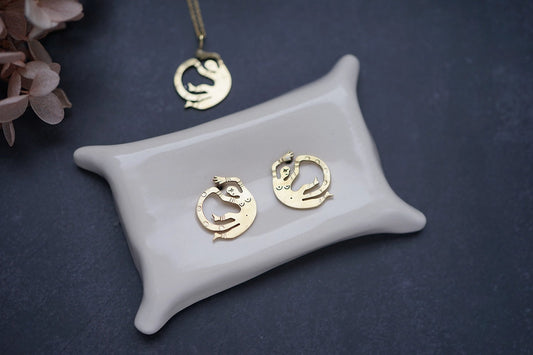 Pendientes mini humanos
