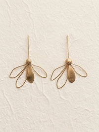 Pendientes flores de invierno
