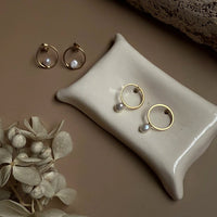 Aros Círculos y perlas