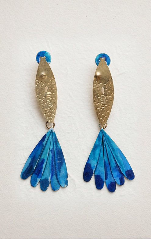 Pendientes peces Largos