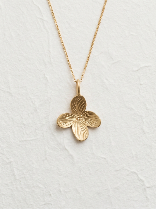 Collar hortensia simple