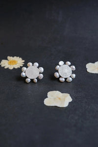 Pendientes las texturas de las flores