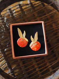 Pendientes mandarina