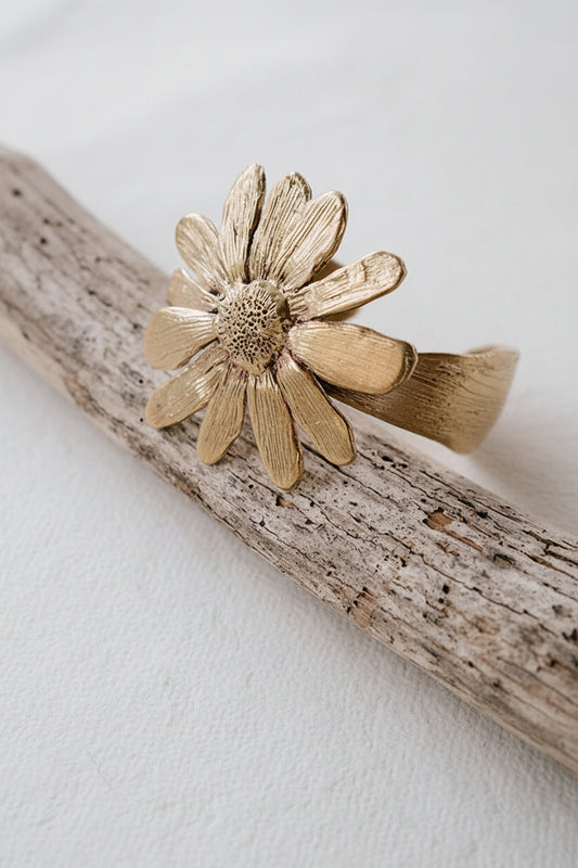 brazalete flor gigante