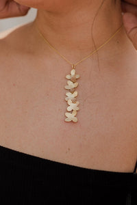 Collar hortensias