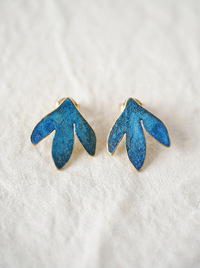 Pendientes pequeños plumajes