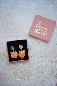 Pendientes granadas pequeñas