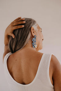 pendientes bignonia y abejorros