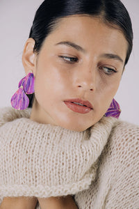 Pendientes higos dobles