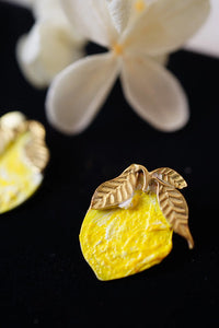 Pendientes limones pequeños