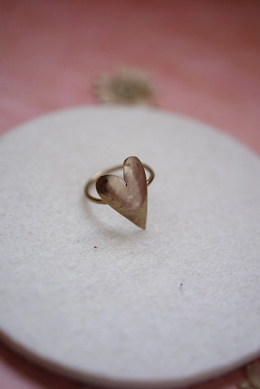 Anillo corazón