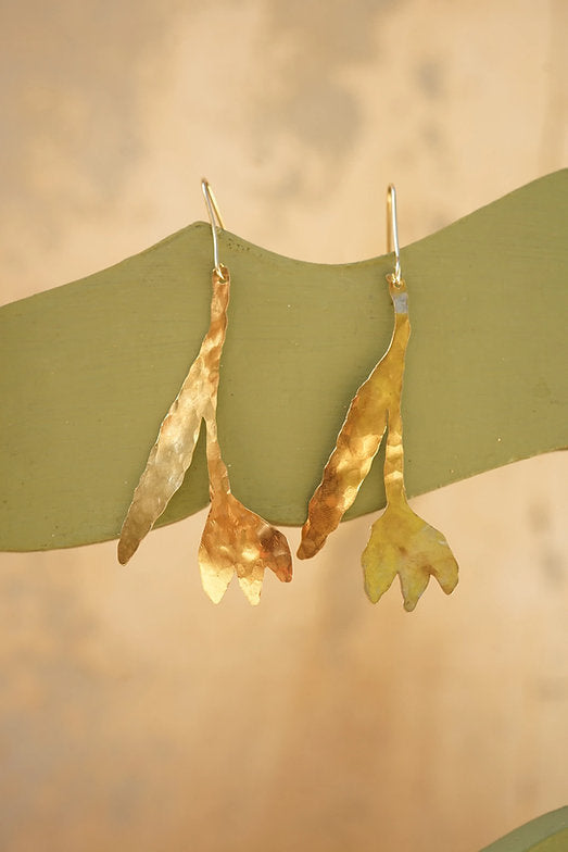 Pendientes corté una flor