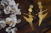 Pendientes bailarinas grandes