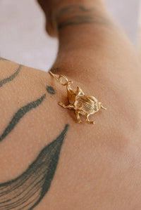 Collar escarabajo