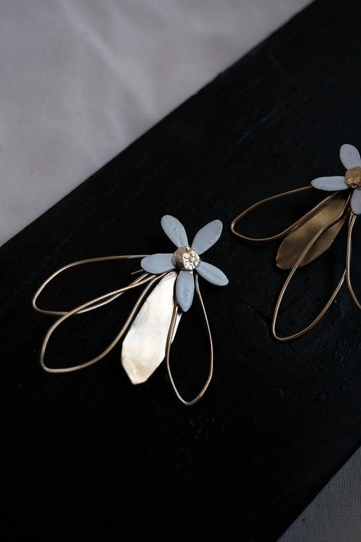 Pendientes jazmin del aire