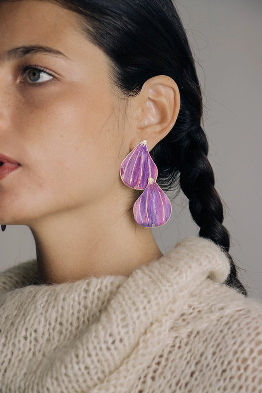 Double Fig Earrings