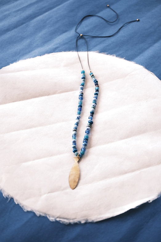 Collar gotitas de colores - ajustable