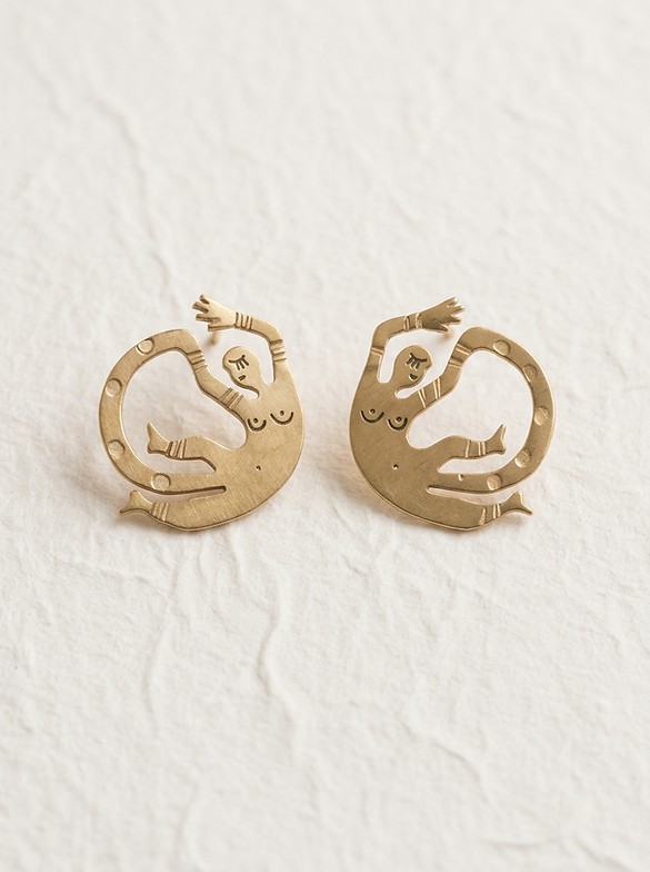 Pendientes mini humanos