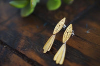 pendientes pequeños peces