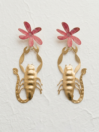 Pendientes escorpio