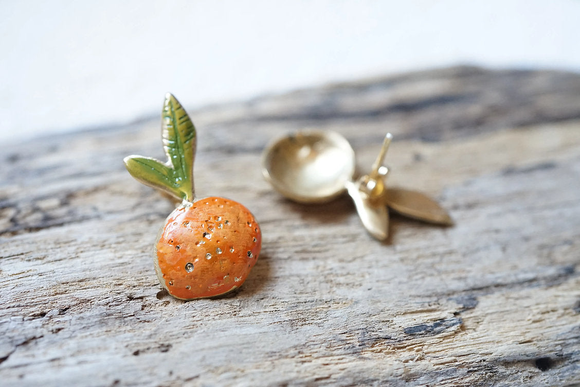 Pendientes mandarina mini