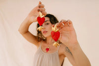 Pendientes milagritos grandes