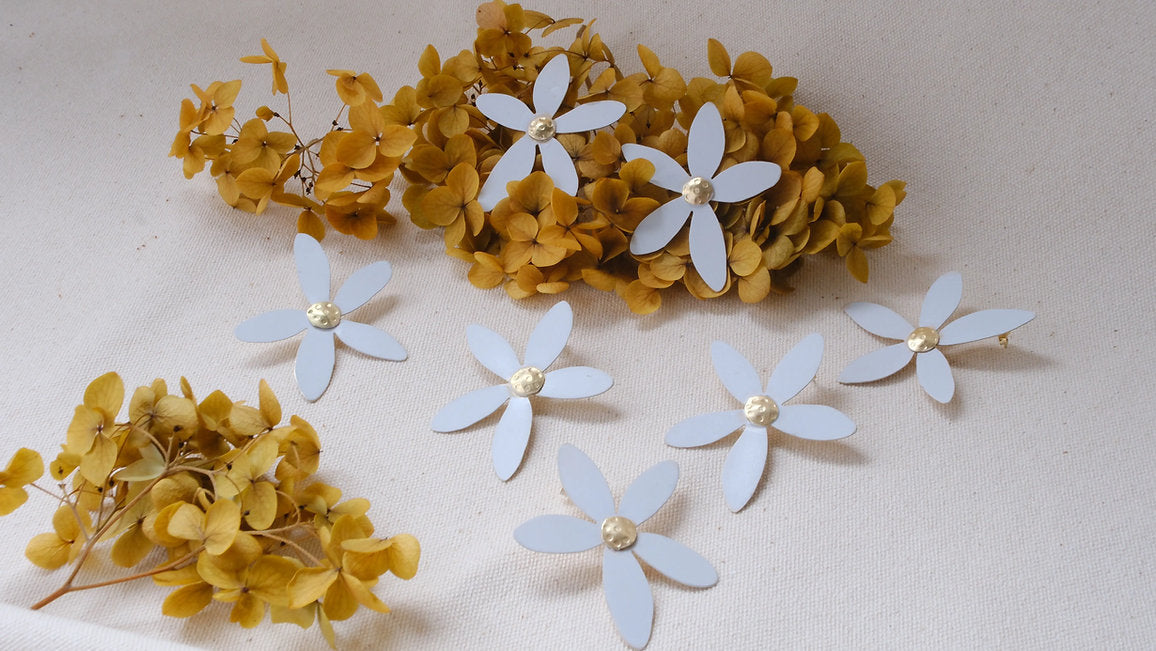Pendientes jazmin del aire