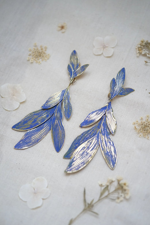 Pendientes tardecitas grandes