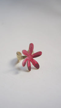 Anillo flor de escorpio