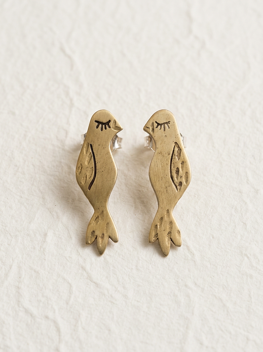 Pendientes pajaritos mini