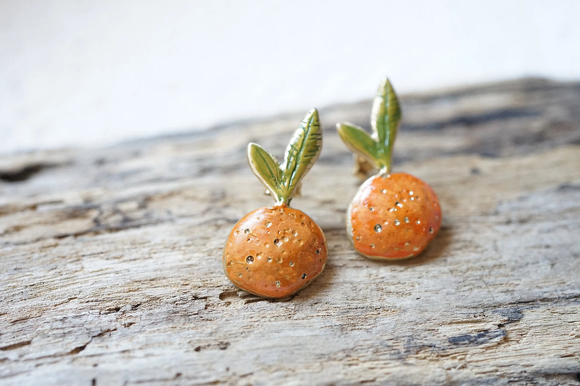 Pendientes mandarina mini