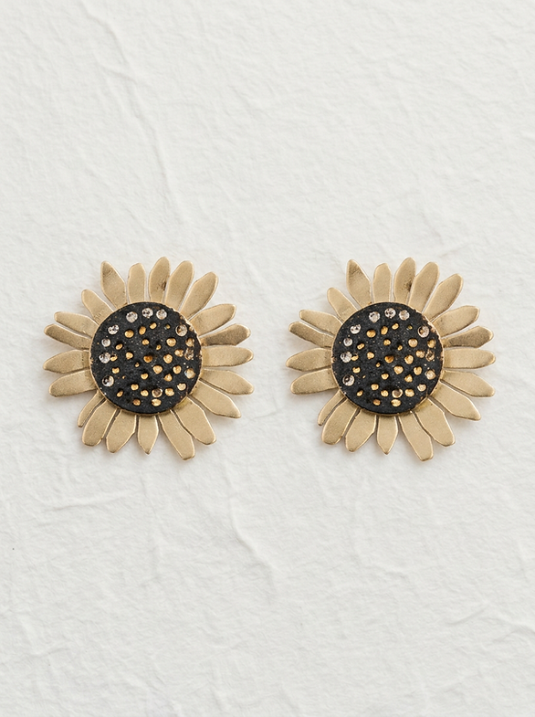 Flores pequeñas de margaritas y girasoles