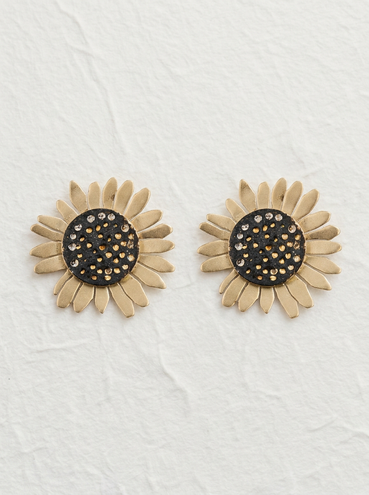 Flores pequeñas de margaritas y girasoles
