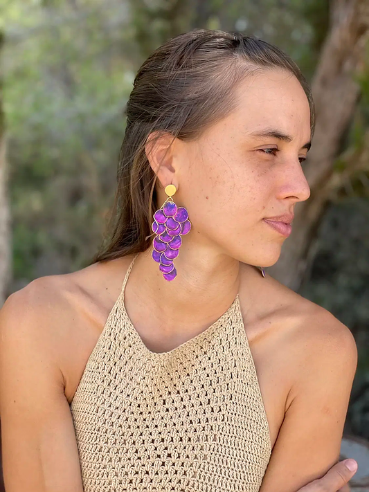 Grape Earrings