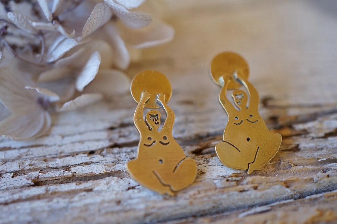 Pendientes Mini yoguis