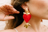 Pendientes milagritos grandes