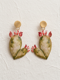 Pendientes cactus pequeños