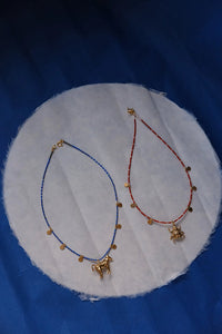 Collar escarabajo y colores