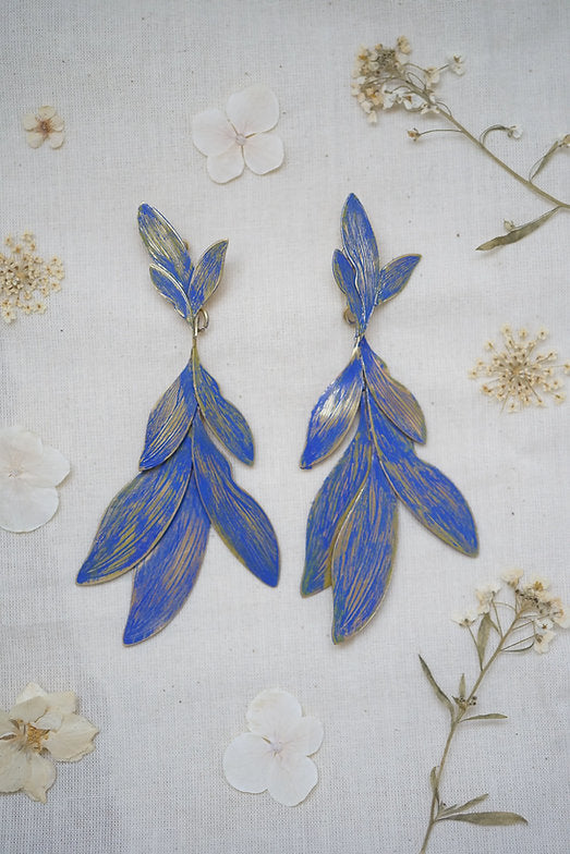 Pendientes tardecitas grandes