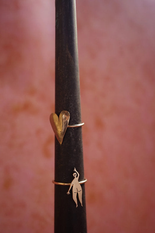 Anillo corazón