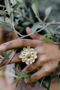 Anillo tejidos