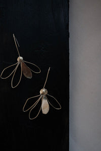 Pendientes flores de invierno