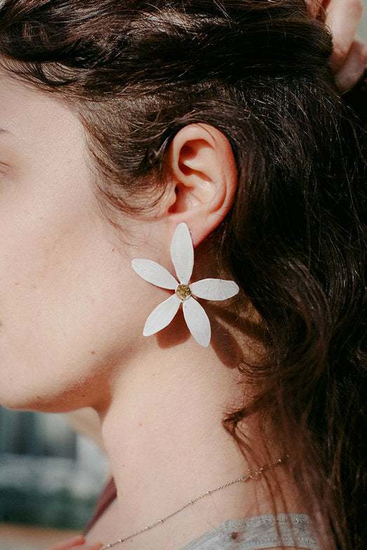Pendientes jazmin del aire