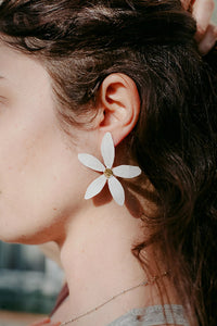 Pendientes jazmin del aire