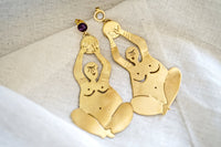 Pendientes yogui Om