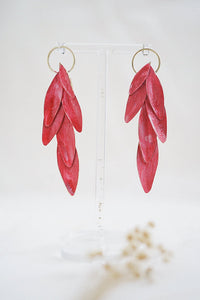 Pendientes hojas de olivo personalizado