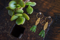 pendientes pequeños peces