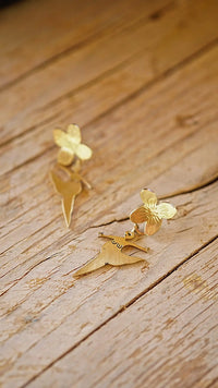 Pendientes flores y bailarinas