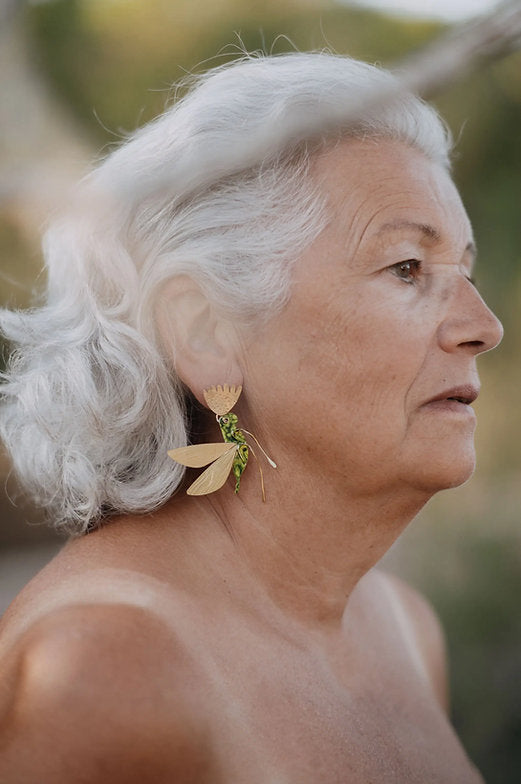 Pendientes grillos