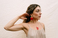 Pendientes milagritos grandes